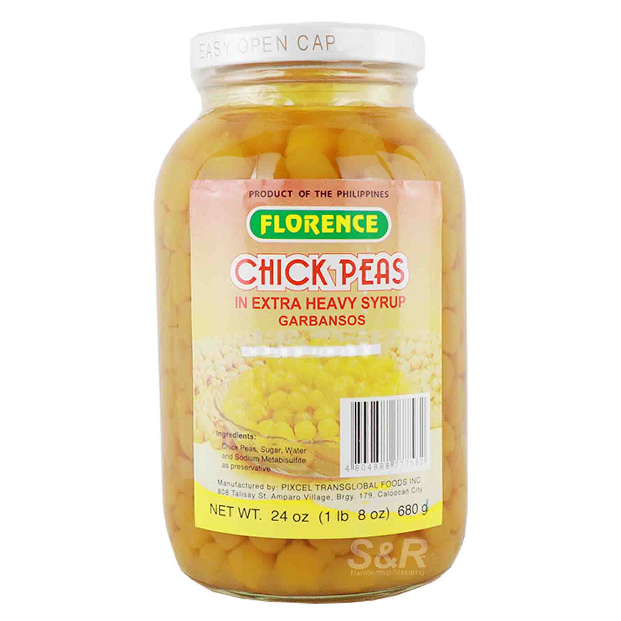 Florence Chickpeas Garbansos 680g Florence Chickpeas Garbansos 680g